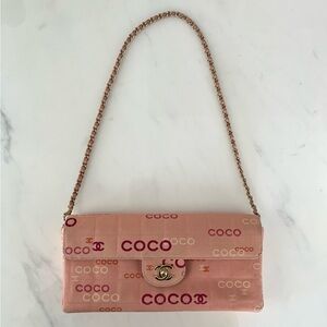 CHANEL Vintage East West Chocolate Bar Bag | 2000s
